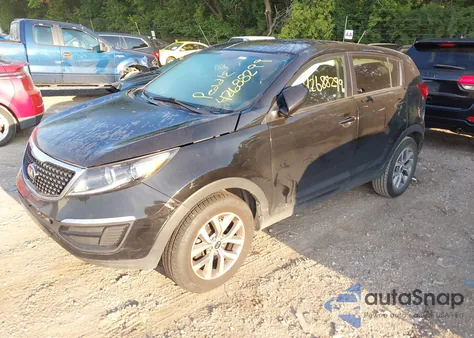2016 Kia Sportage Lx из США, поврежденный, VIN KNDPB3AC7G7871384